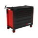 ULTIMATE 12.8 system workshop trolley with wooden worktop - 1