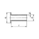 Rivet tubulaire DIN 7340 laiton nickelé forme A - RIV-DIN7340-BRS-A-(E2J)-2,5X0,3X10 - 1