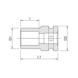 1-inch impact socket wrench insert hexagon, metric, short - IMPSKT-1IN-SHORT-WS46 - 2