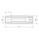 1/2-inch impact socket wrench insert hexagon, metric, long - IMPSKT-1/2IN-HEX-LONG-WS27 - 2