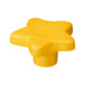 Furniture knob - PLASTIC BUTTON KID LINE STAR - 1