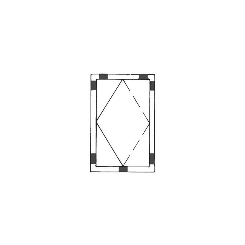 Connex B34300 - Lot De 300 Cales De Vitrage Polypropylène Avec Rainures - Coloré