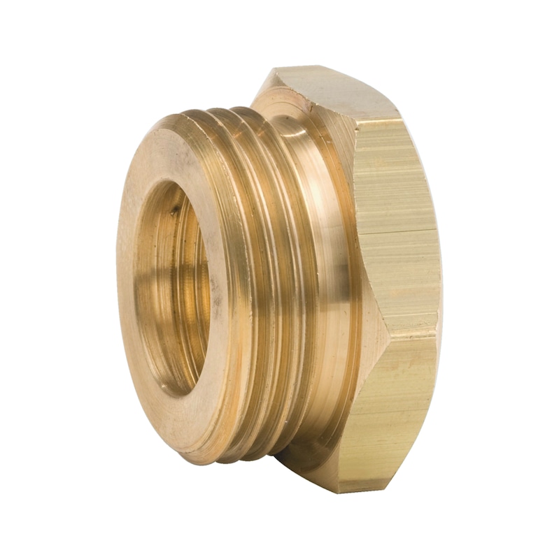 Réduction Laiton Femelle 1"1/4 (33x42) - Mâle 3/4" (20x27