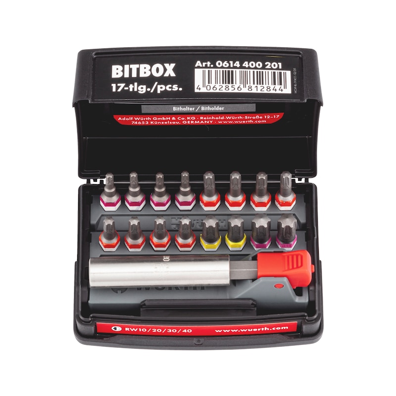 Bitboks, størrelse 2 17 dele