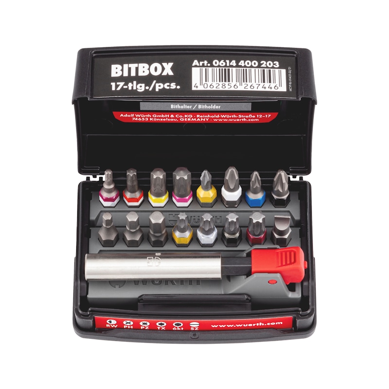 Bitboks, størrelse 2 17 dele