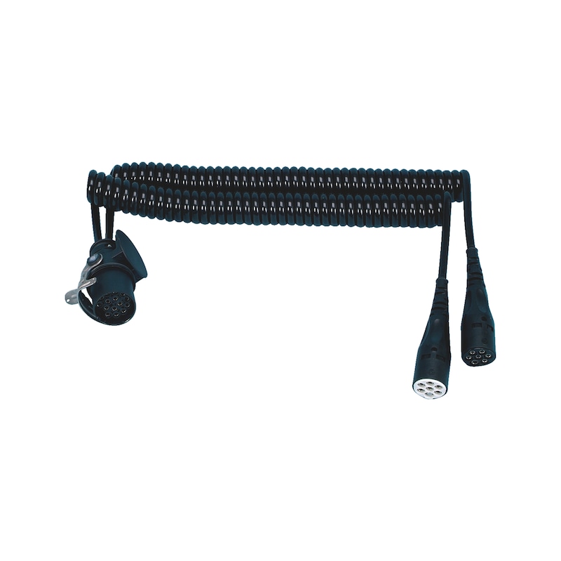 Cavo A Spirale Nato 24V SERTPLAS | 35 Mm², 4 M | Con Spine Per