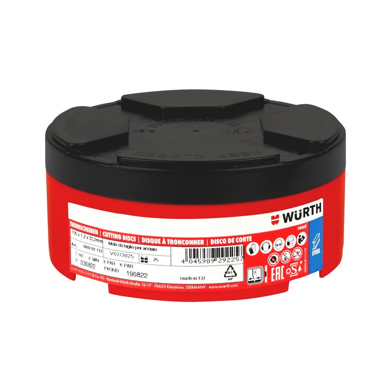 DISCO PER TAGLIARE ABRASIVO ø 30mm Sp 0,5mm