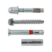 Heavy-duty steel anchor fastener