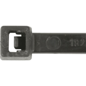 Cable ties, PA 6.6, with plastic latch