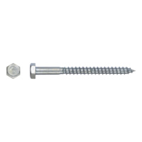 Hexagon head wood screw, DIN 571, galvanised