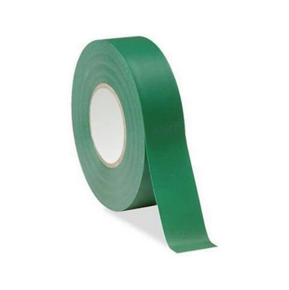 Cinta aislante PVC VDE - Cinta Aislante PVC Verde 19 mm x 25 m x 0.15 mm