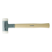 Soft-face hammer, recoil-free hammer