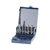 Screw tap bit set