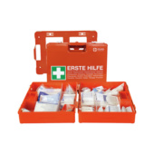 First aid kit and case