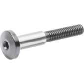 Clamping screw for metal circular saw clamp