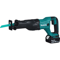 MAKITA DJR186RT cordless sabre saw 18 V/5.0 Ah