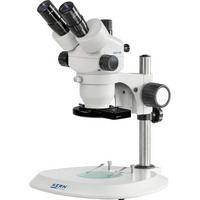 Stereo zoom microscope, trinocular