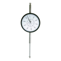 MITUTOYO dial gauge, 0.01 mm scale interval, meas. range 50 mm, jewel bearing