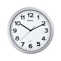 Horloge murale à commande radio MAULstep 35 cm, cadran blanc