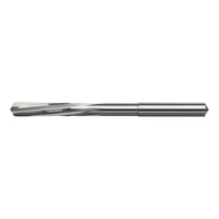 NC machine reamer, solid carbide with universal shank