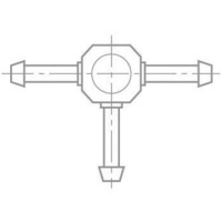 Hose connection for measuring pin removal