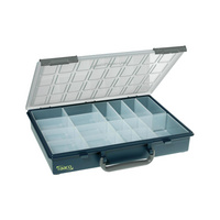 RAACO ASSORTER 55 with 17 removable compartment trays HxWxD 57x338x261 mm