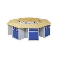 Group workbench, series VG, octagonal