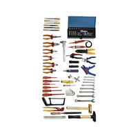 Tool set 92 pieces for industrial electronic engineers