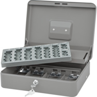 WEDO cash box standard Plus, 4-compartment insert with note retaining bracket