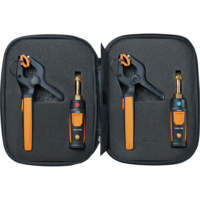 TESTO Smart Probe refr. set w. clamp thermometer 115I high pressure gauge 549I