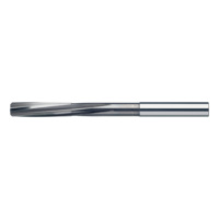 NC machine reamer, solid carbide, with uniform shank (fit tolerance and diameter can be selected)