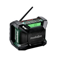 Radio chantier à batterie DAB+/BT AM/FM METABO R12-18, câble secteur enfichable