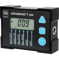 TESA electron. inclinometer ClinoBevel 1 USB ± 45 degrees + USB cable, software