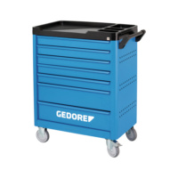 GEDORE Workster SL-L alet arabası, 7 çekmeceli, Y x G x D 1045 x 785 x 510mm