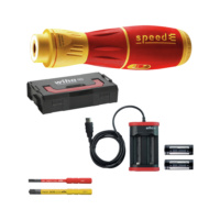 WIHA speedE II electric E-screwdriver, 7 pieces