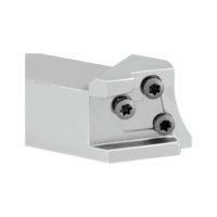 Holder for modular recessing system, right, 45°