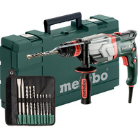 METABO Multihammer UHEV 2860-2 QUICK SET 10-teilig -Bohrer-/Meißelsatz