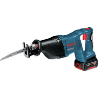 BOSCH GSA 18 V-Li cordless sabre saw, 2x 5.0 Ah battery, charger, L-BOXX