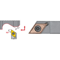 SDAC clamp holder for lathes, positive