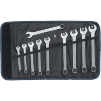 ATORN combination wrench set DIN 3113 A, 10 pcs, in textile roll-up bag