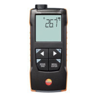 TESTO 110 NTC and Pt100 temperature measuring instrument with app connection