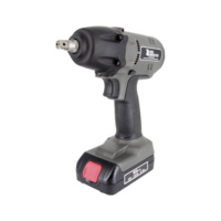 Cordless impact wrench with shut-off function