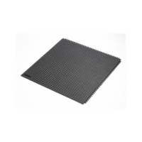 Notrax workplace mat floor tile, studded