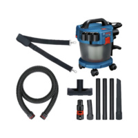 BOSCH GAS 18V-10 L cordless dust extractor bare unit, w/ elec. tool adapter 10 l