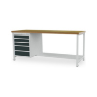 BEDRUNKA HIRTH combination workbench W2,000×H859×D750, 5x drawers