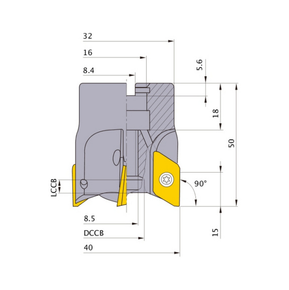 BXD4000-040A03RB MITSUBISHI, Planfräser - BXD4000, Planfräser