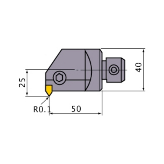 DPT2140R MITSUBISHI, Innendrehhalter,Gewindeschneiden - DPT2, Innendrehhalter, Gewindeschneiden