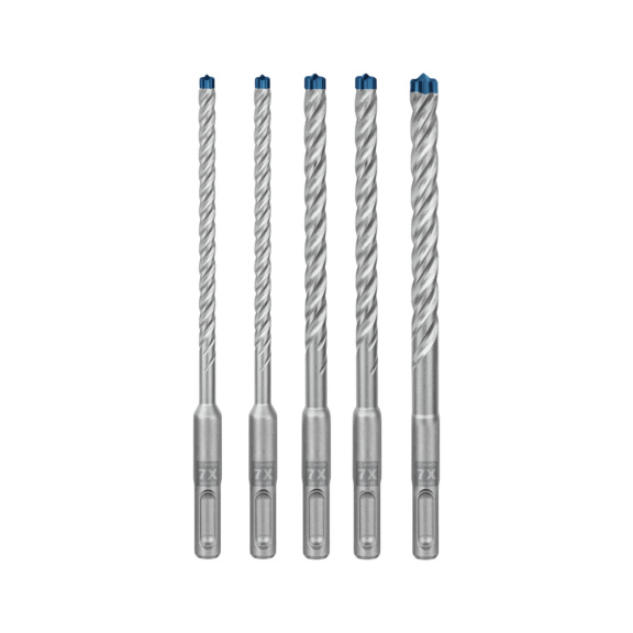 BOSCH Hammerbohrer Expert SDS plus-7X-Set 6/6/8/8/10&nbsp;mm 5-teilig - Expert SDS plus-7X Hammerbohrer