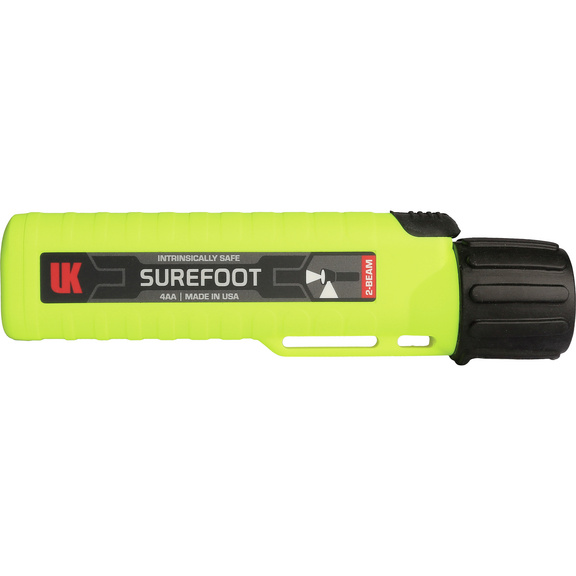 UK UNDERWATER KINETICS 4 AA eLED SUREFOOT Stablampe mit Batterien - Sicherheits-Zweistrahllampe UK4 AA eLED SUREFOOD