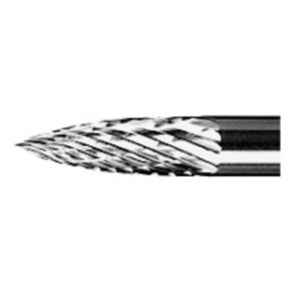 BIAX DRUCKLUFT Hartmetall-Frässtift 6 mm TCH 0606 Zahnung 5 - Hartmetall-Frässtift